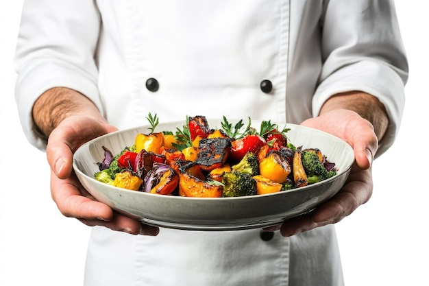 Kuchár pripravuje jedlo